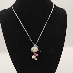 Swarovski Lullaby Seashell Charm Necklace – New in Box